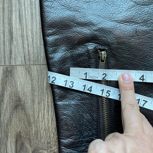 Frye Shirley Over the Knee Brown Leather Riding Boots | 6 - Picture 9 of 16